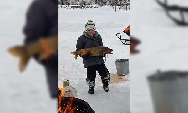 Ice Fishing on Otter Lake in Tulameen, BC